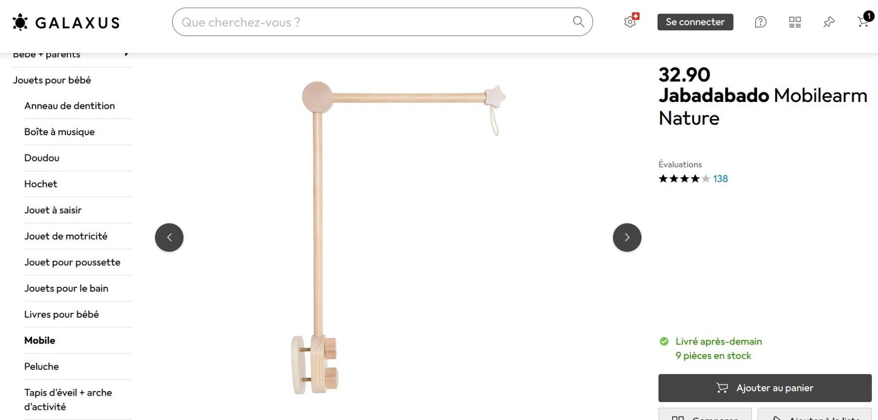 Tutte le decorazioni: Bras de mobile bébé – Usato da GSTAAD venduto da mai_hrd6 2