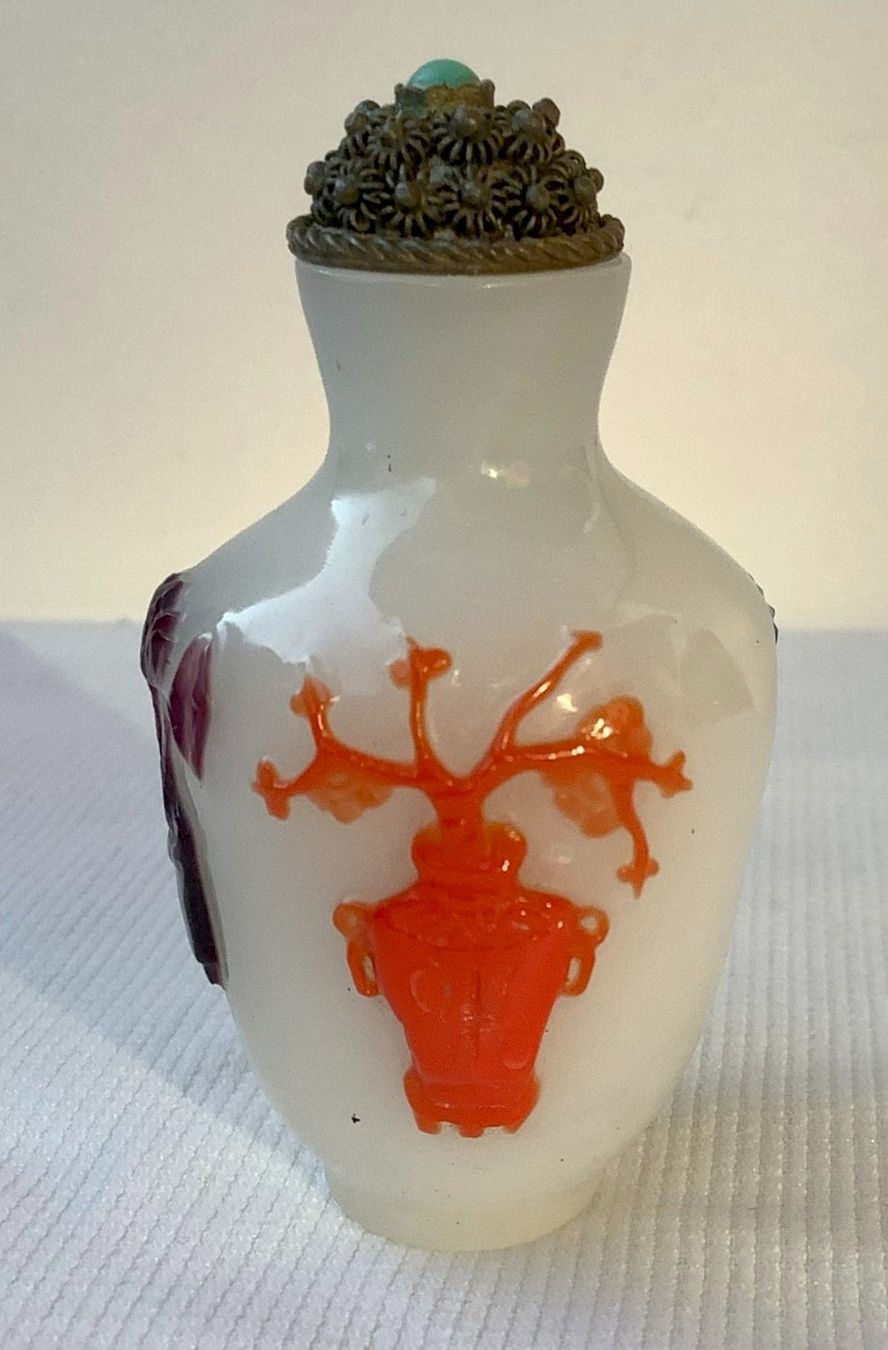 Flaconi: China 3 Snuffbottle Cloisonne Glas – Usato da Basel venduto da chinarh891 7