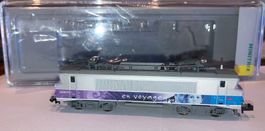 SNCF série BB22200 en voyage analogique avec prise décodeur