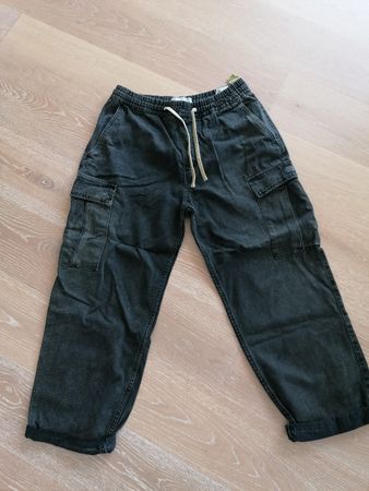 Pull&Bear Cargo-Hose, dunkles Grau, Grösse M, Top Zustand