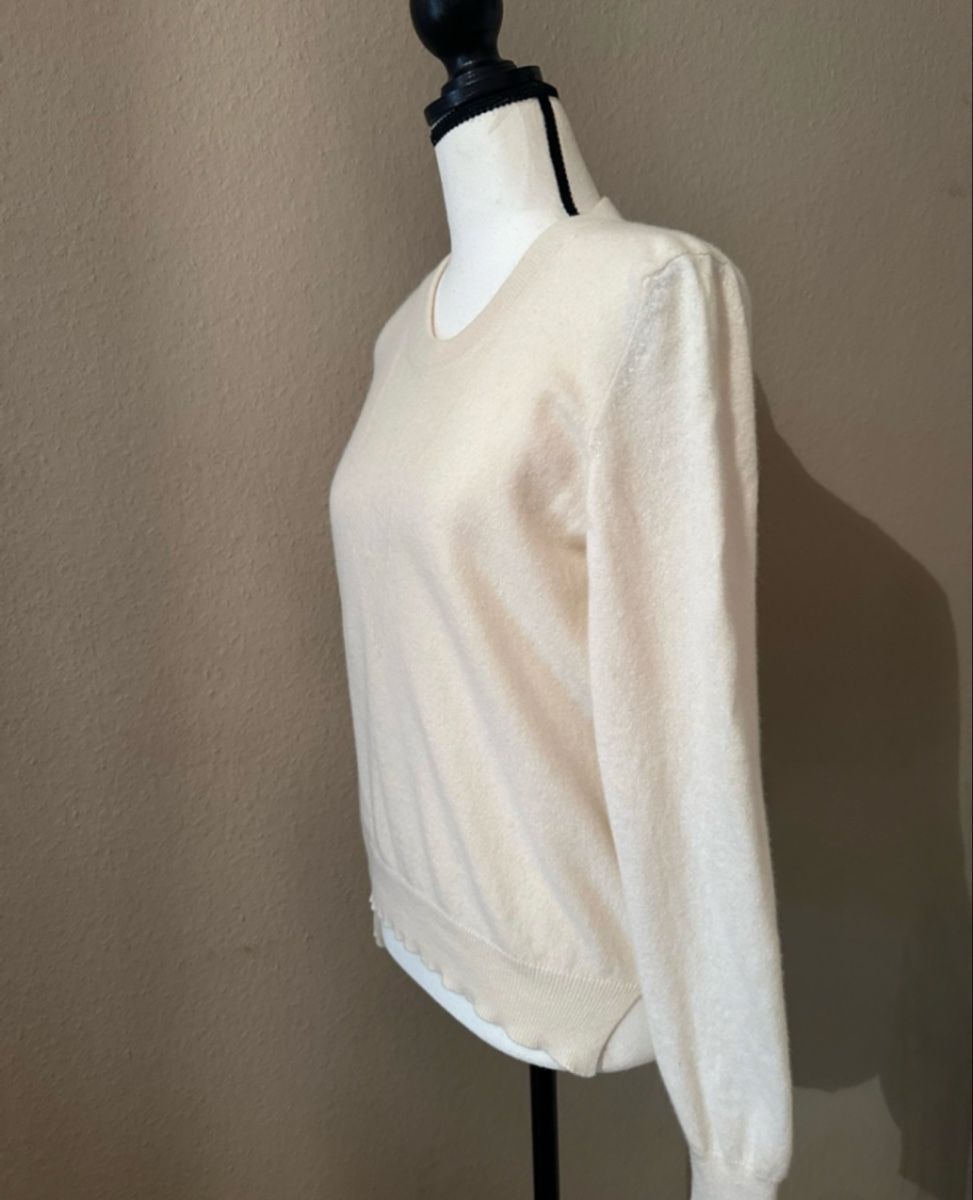 Hermès Maglioni & Felpe: Hermès pull 100% cachemire crème taille 36 – Usato da Genève venduto da MyPrivateDressing 2