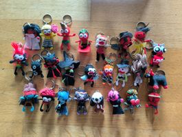 Handgemachte Puppen als Schlüsselanhänger, 25 St., NEU (8)