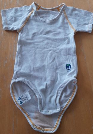 Body mitwachsend 0-35Mt, kurzarm J BIMBI weiss, top Zustand