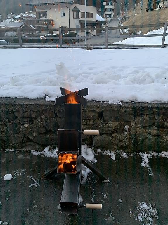Grills: Raketen Ofen Grill – Gebraucht aus Klosters Dorf von cruiser7777 2