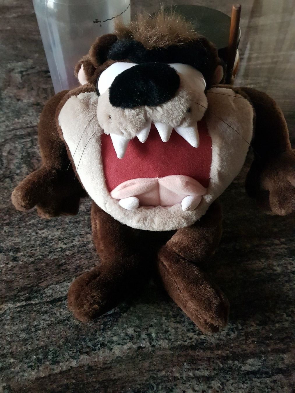 Disney Spielzeuge: TAZ  LOONY TUNES  Plüschtier – Gebraucht aus Au SG von fiat27