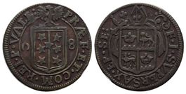 Wallis Halbbatzen 1708 /2508