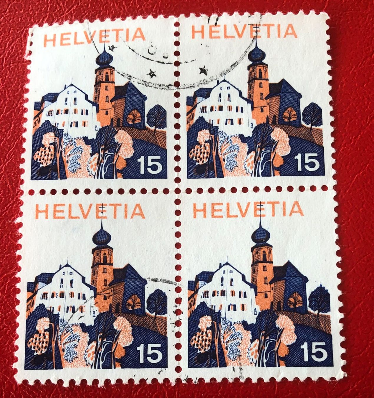 Tutti i francobolli: 4 er Block Nr.525 mit Stempel – Usato da Aarau venduto da Billa007