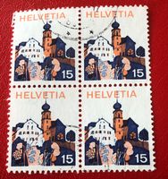 4 er Block Nr.525 mit Stempel