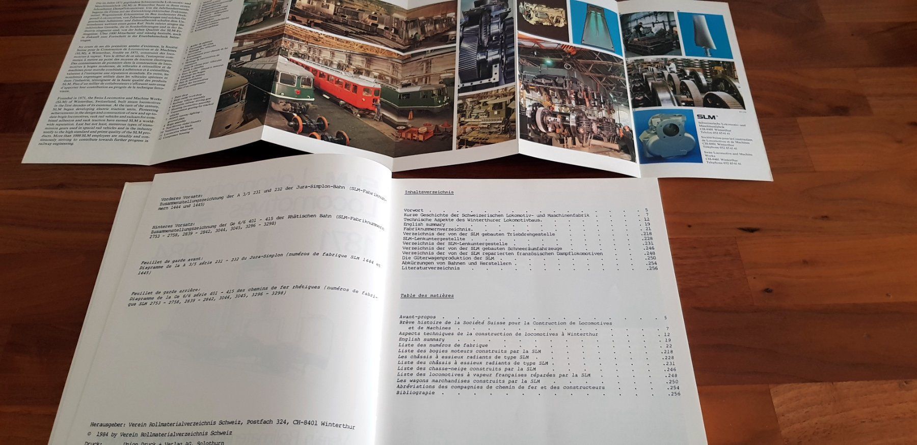 Livres: SLM-Lokomotiven 1871-1984 – D'occasion à Birrwil par dirtyoldtown 2