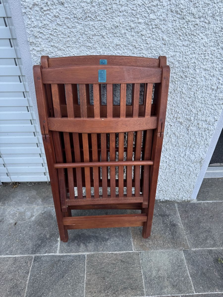 Sedie: 2 Garten Klappstühle – Usato da Lenzburg venduto da Meister_k 5