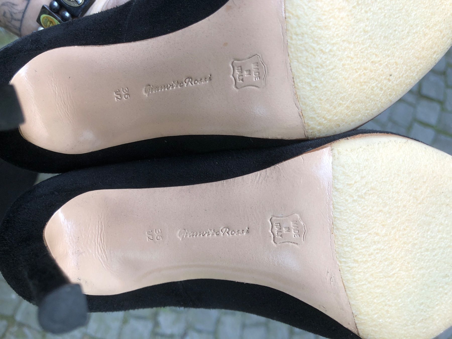 Gianvito Rossi Scarpe da donna: Escarpins 36,5 "Gianvito Rossi" daim – Usato da Lausanne venduto da lae_c5zc 3