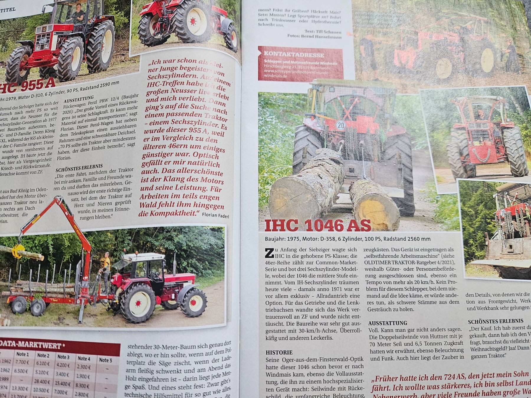 IHC Trattori: Oldtimer Traktor 1/24 IHC Case McCormick Same Fahr MD5 xb – Usato da Flawil venduto da sr1_f6st 5