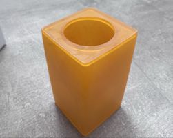 Spirella Badset, orange, Milchglasoptik