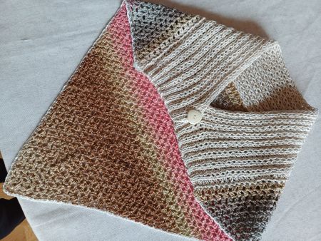 Handgestricktes Tuch, Dreieckstuch,ideal für jede Jahreszeit