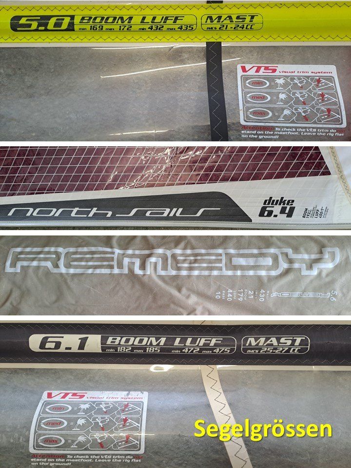 Planches de surf: Komplette Windsurf-Ausrüstung – D'occasion à Thun par crisni 6