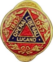 Abzeichen, Ticino-Lugano, Operai Liberali 1882-1957