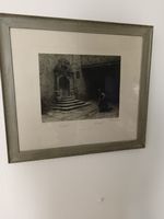 Gerahmter Kunstdruck - Es Spukelt/ Haunted - Rarität!