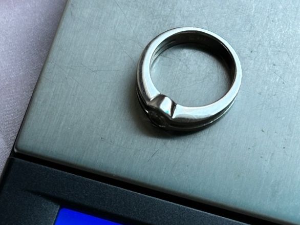 Ringe: Silberring  Classico weiss (53/14) – Gebraucht aus Laufen von Bellavitaboom 8