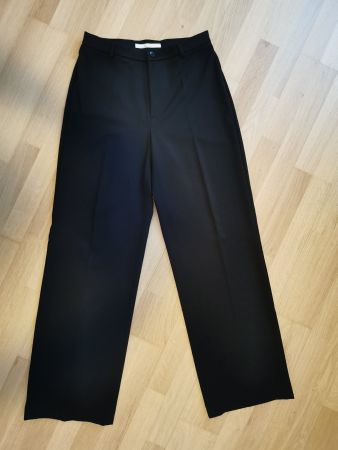 Bundfaltenhose Mac schwarz 36/32