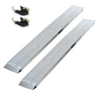 2x Auffahrrampe starr 200cm Alu Tragkraft 540kg
