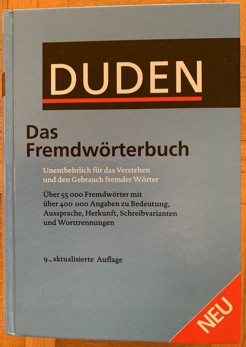 Libri: Duden - Das Fremdwörterbuch – Nuovo (secondo la descrizione) da Kriens venduto da sole60