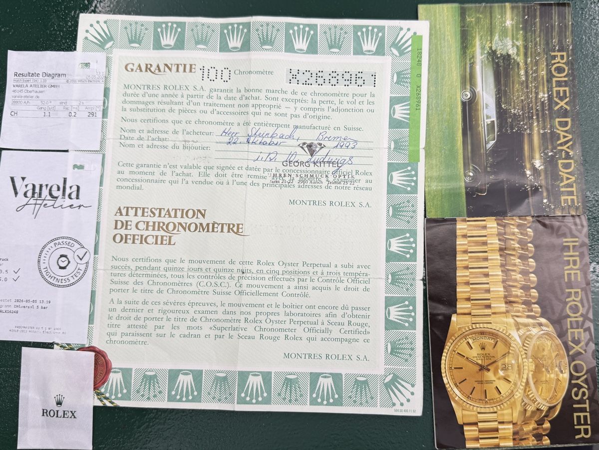 Rolex Orologi: Rolex Day-Date 18248 Full Set 1993 Amazing Condition – Usato da Zürich venduto da watchdealer-24 9