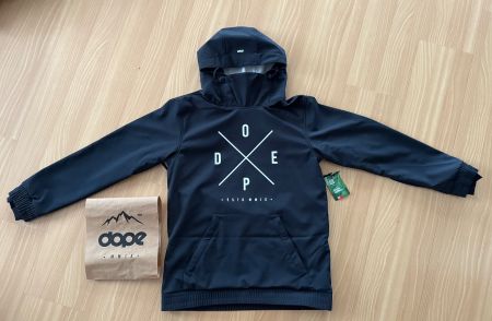 DOPE Snowboard Jacke YETI Gr. S Schwarz NEU