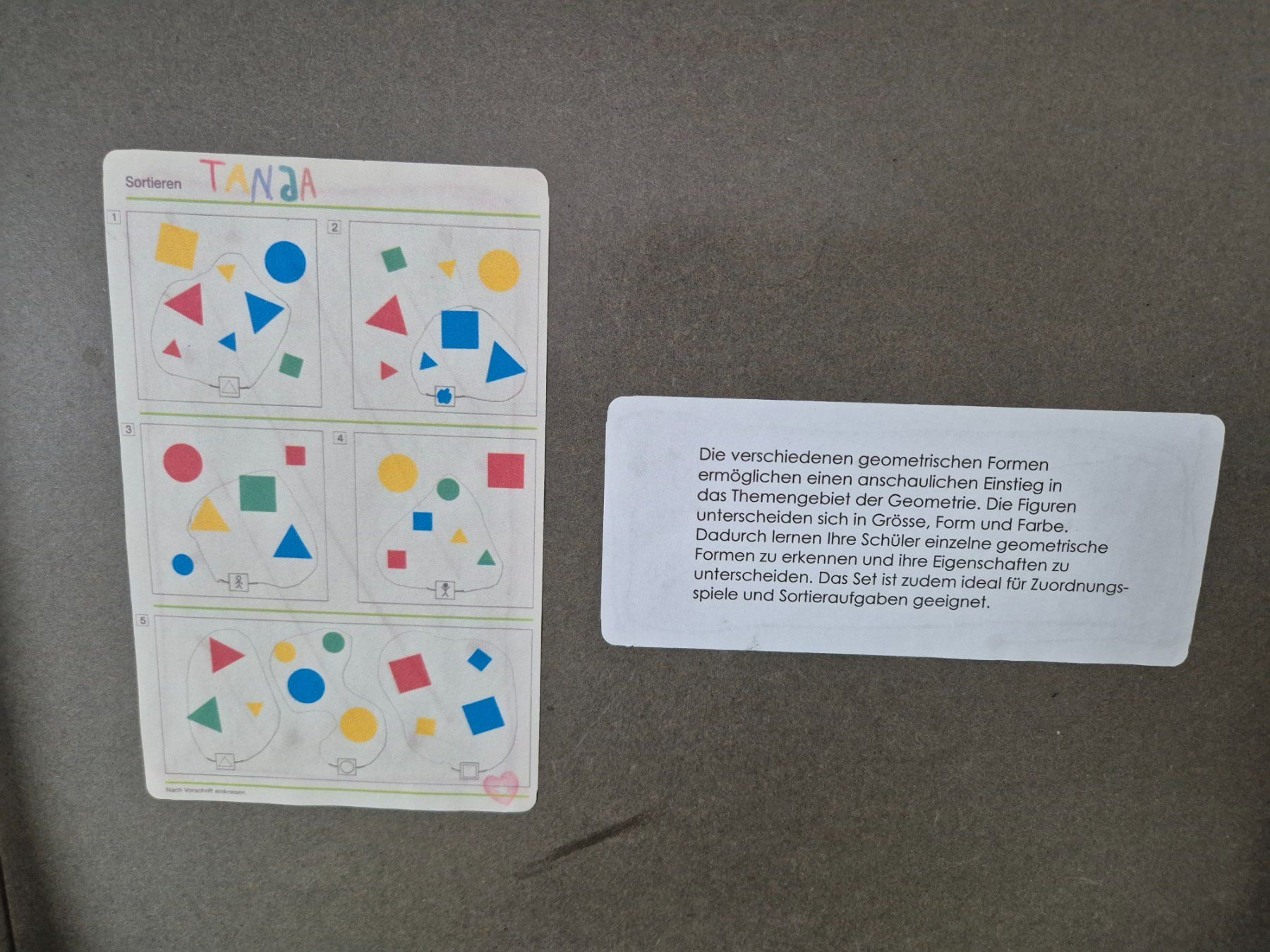 Jeux: Logische Blöcke, Verlag Herder – D'occasion à Aarburg par i_c6r8 7
