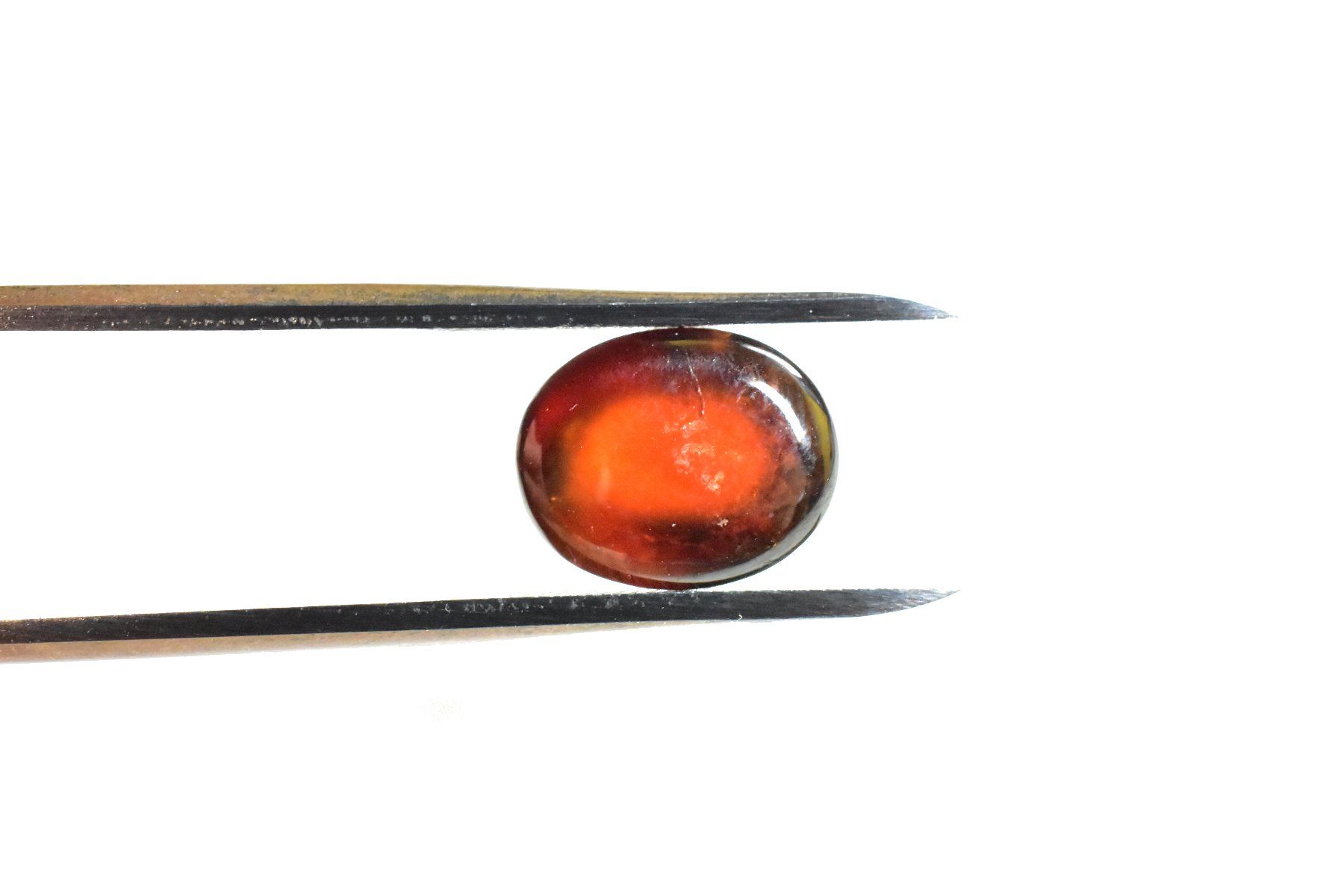 Pietre preziose: Hessonit - 5.475 ct - Cabochon Schliff - Ceylon – Nuovo e nell'imballaggio originale da Berlingen venduto da Herzmensch 4