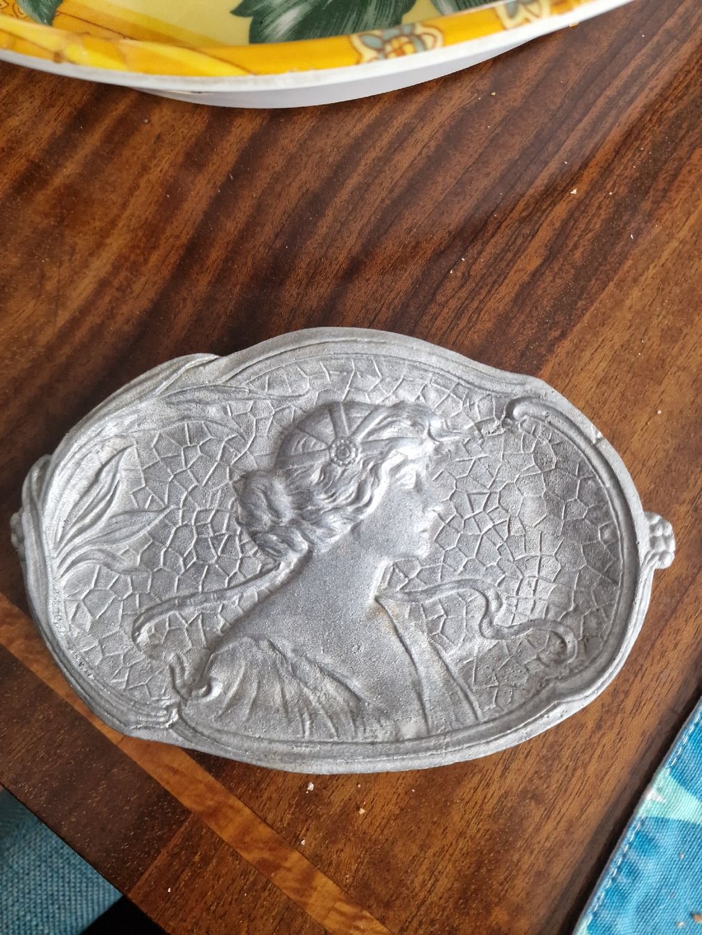 Tutte le decorazioni: Art nouveau Pewter decorative dish – Usato da Forch venduto da ays_5lbc 3