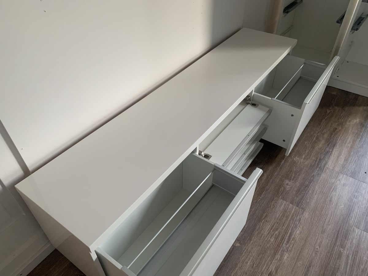 Mobili TV: TV Lowboard, Sideboard weiß glanz – Usato da Niederhasli venduto da Nati134 2
