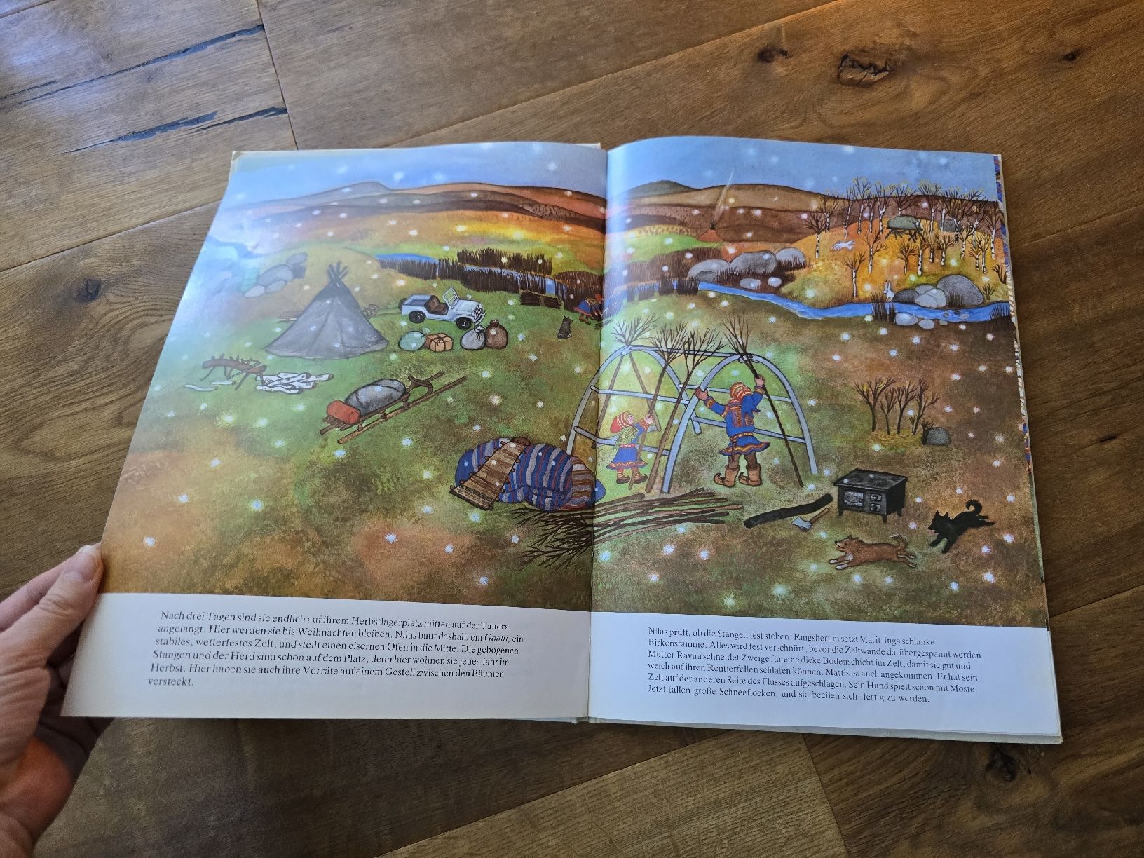 Libri: Winterliches Kinderbuch: Bei uns in Lappland, – Usato da Wittenbach venduto da Tigerlili 3