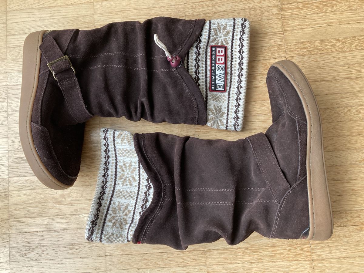 Scarpe da donna: Björn Borg Winterstiefel, Gr. 38, braun – Usato da Nürensdorf venduto da salut