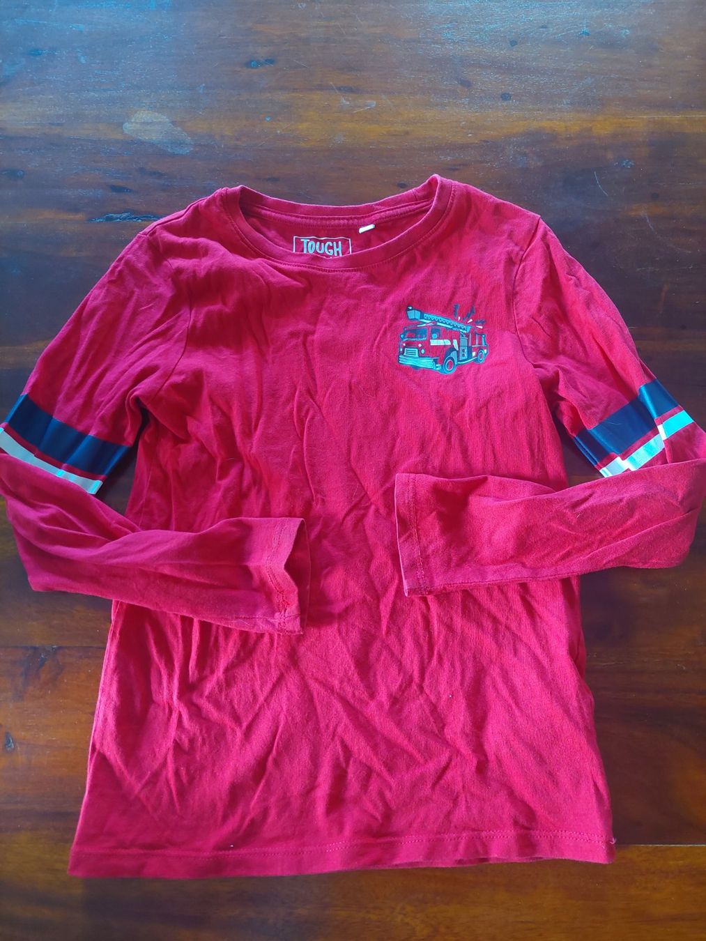 C&A Maglioni & Felpe: C&A Longshirt / Pullover Feuerwehr Grösse 128 – Usato da Beckenried venduto da Havacola 3