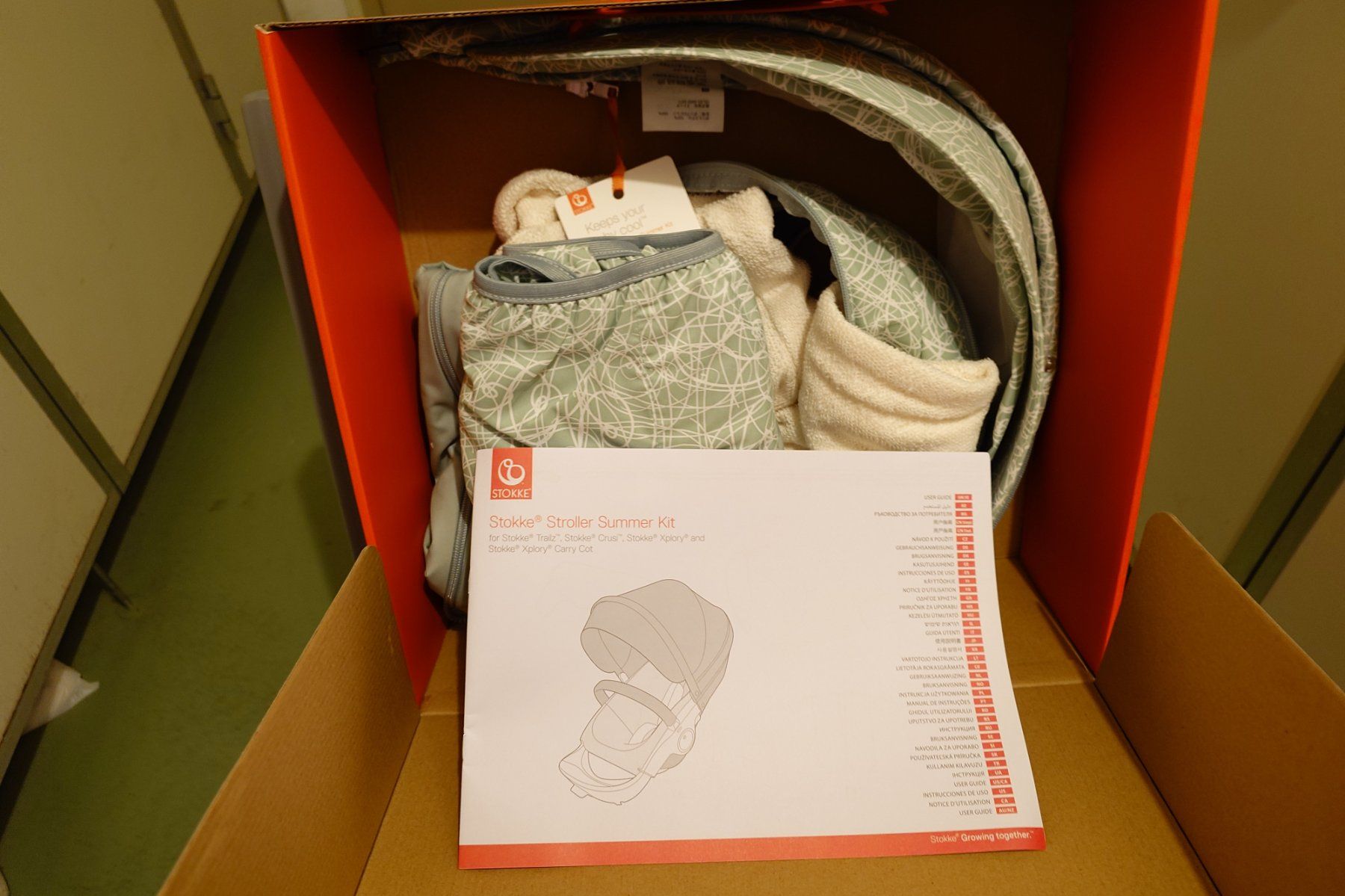 Stokke Carrozzine: Stokke Xplory Stroller summer kit – Nuovo e nell'imballaggio originale da Zürich venduto da daredreamer 2
