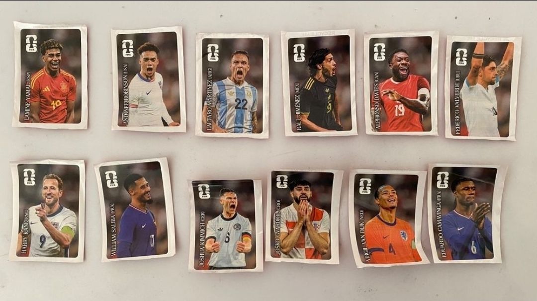 Panini Sammelbilder & Trading cards: Fussball Sticker Set 12 Spieler – Neu (gemäss Beschreibung) aus Zumikon von raphaels199