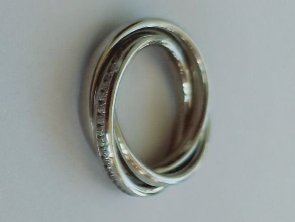 Anelli: TRINITY Fingerring Edelstahl G58 – Nuovo e nell'imballaggio originale da Winistorf venduto da acreativ