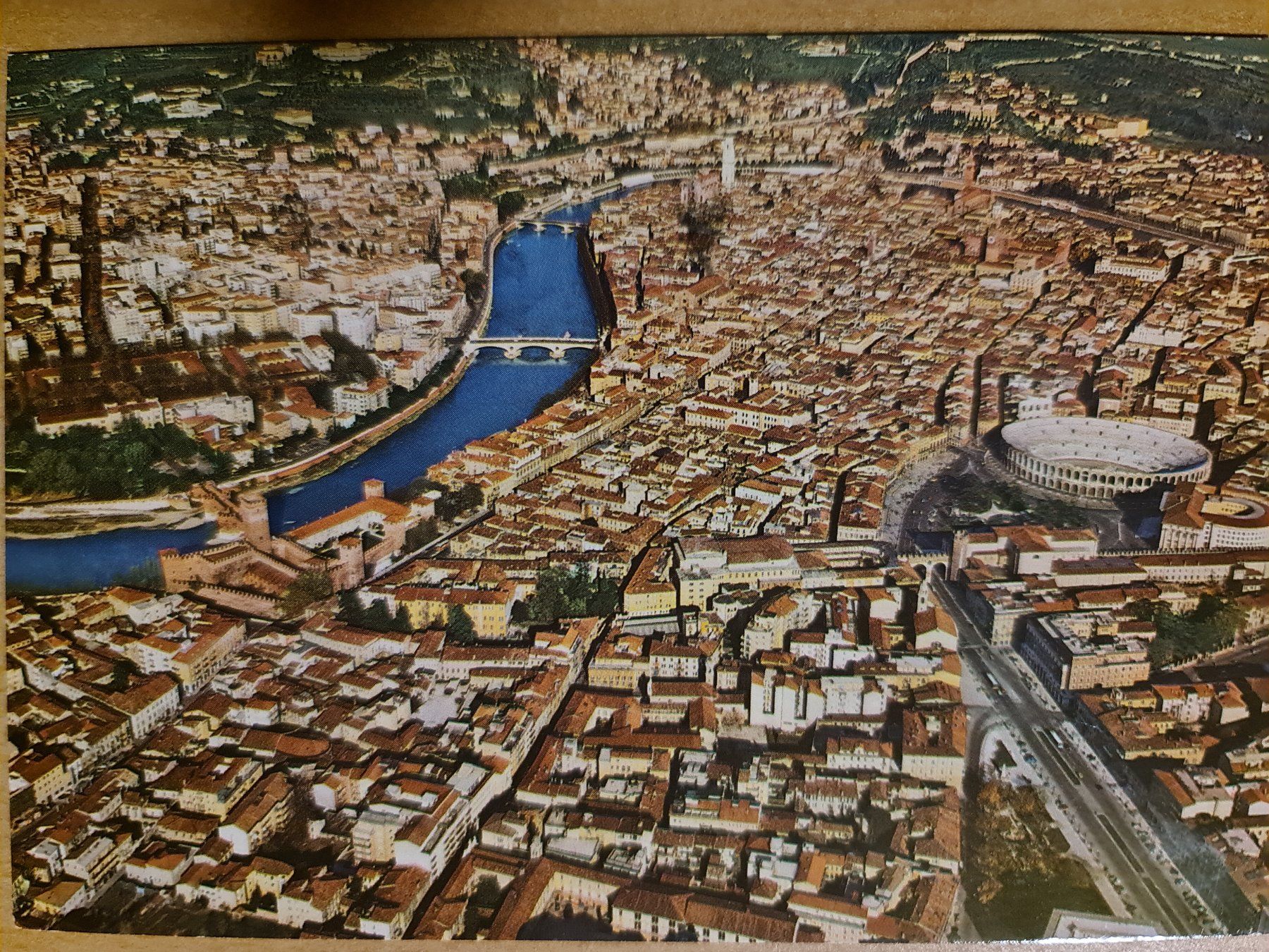 Cartoline postali: Ansichtskarte Verona Italien – Usato da Dintikon venduto da Vexi