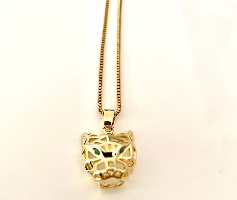 Pendentifs: Pantere ring e ciondolo con catena – Neuf avec emballage d'origine à Lugano par dir_5287 2