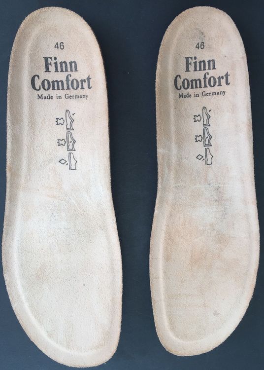 Semelles Intérieures Finn Comfort Taille 42 - Souples, Fabriquées En Allemagne - Neuves En Boîte