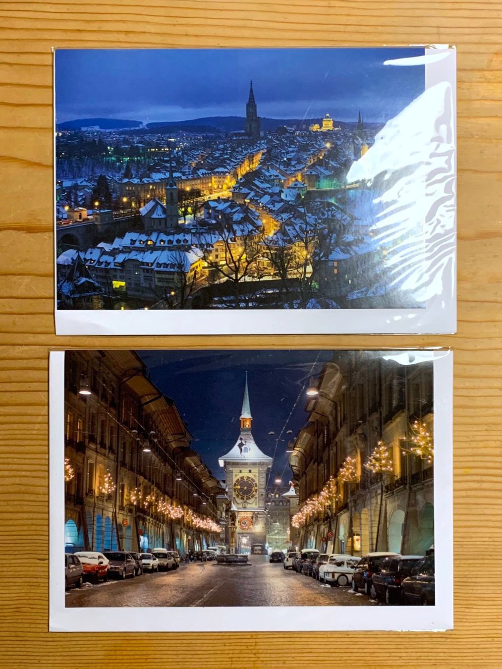 Cartoline: A5 Foto-Karten Bern Winter mit Couverts, noch eingeschweisst – Nuovo e nell'imballaggio originale da Giswil venduto da tschitschikow