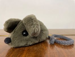 Vintage SIGIKID Plüsch Maus (15 cm) 80er Jahre