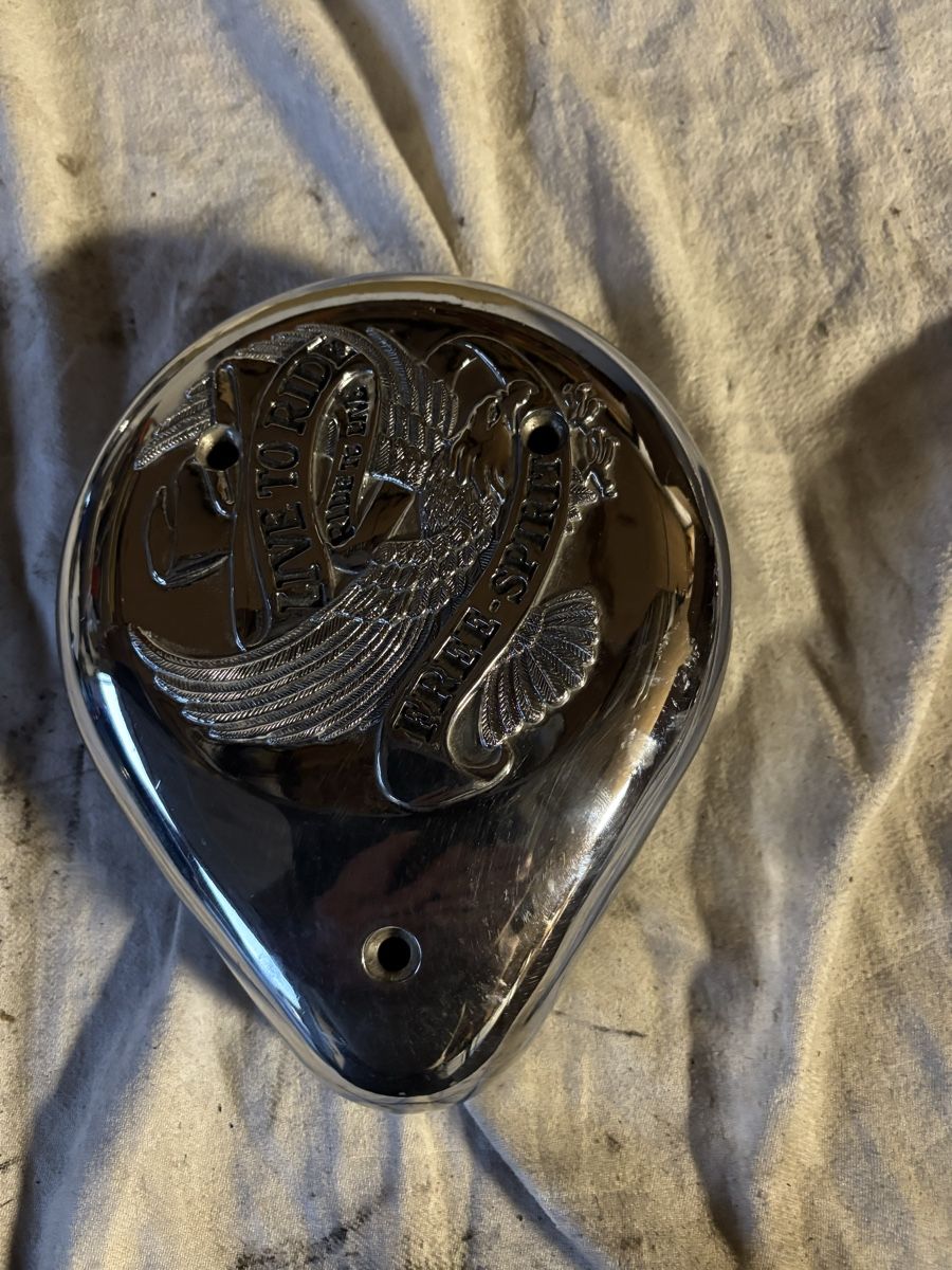 Harley-Davidson Tutti i ricambio per moto: Harley Davidson Luftfilterdeckel Tropf – Usato da Schötz venduto da Harley35 3