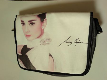 Umhänge-Tasche - Audrey Hepburn 30x40cm