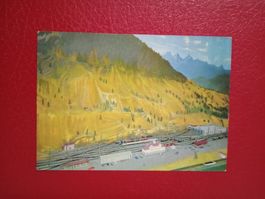 Modell Eisenbahn Bahnhof Pontresina