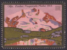 Flugspende Vignette 1913.1B Type III ungebraucht *