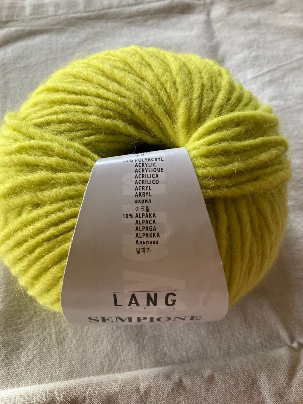 Lana: Wolle Sempione – Nuovo e nell'imballaggio originale da Balsthal venduto da dasesaro