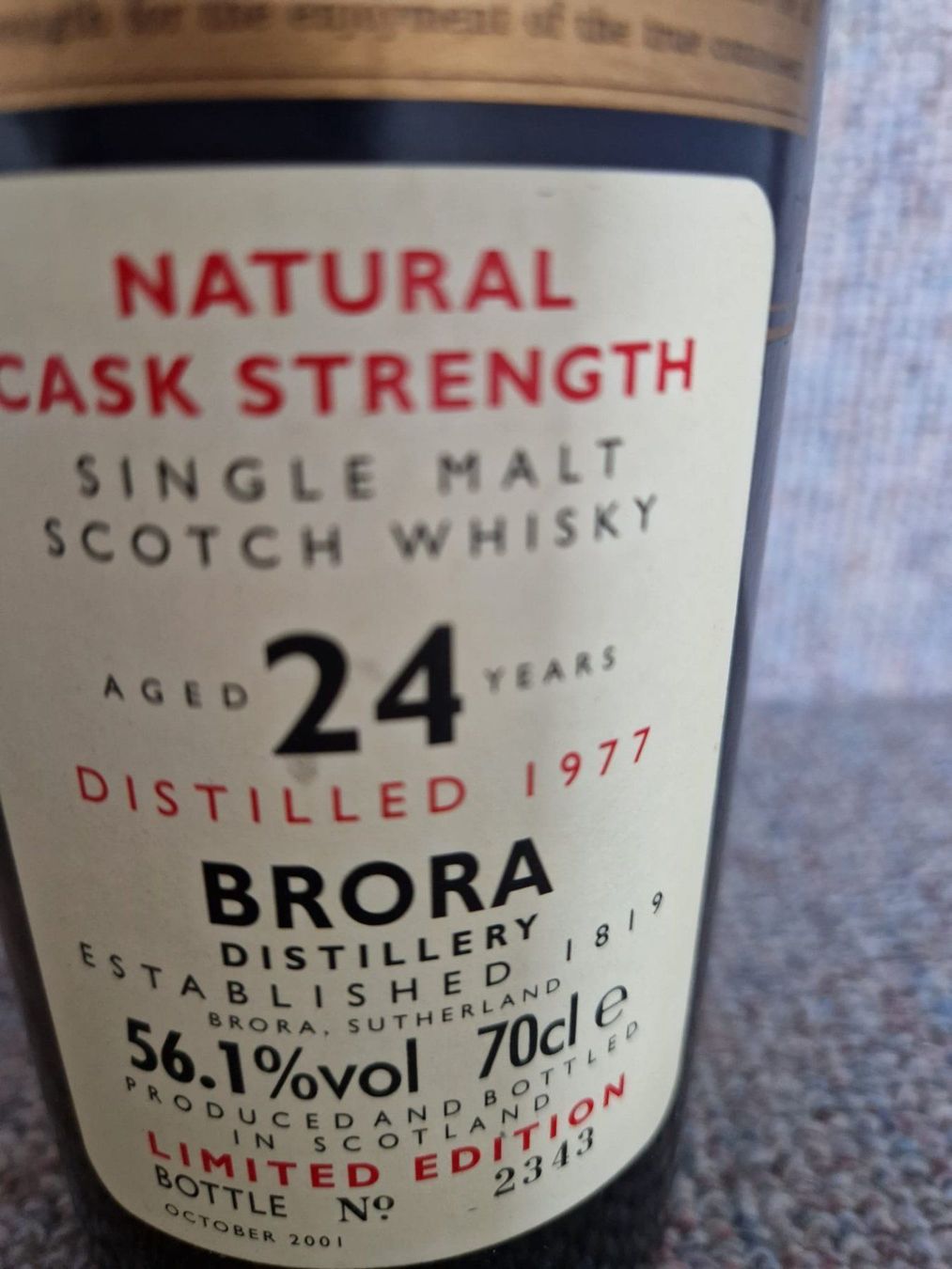 Brora Bevande alcoliche: Brora 1977 -  Rare Malts Selection – Nuovo (secondo la descrizione) da Winterthur venduto da Pepe83 1