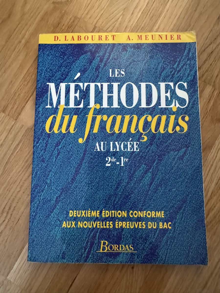 Bücher: Les méthodes du français au lycée 2de-1re – Gebraucht aus Meyrin von mai_pl7s