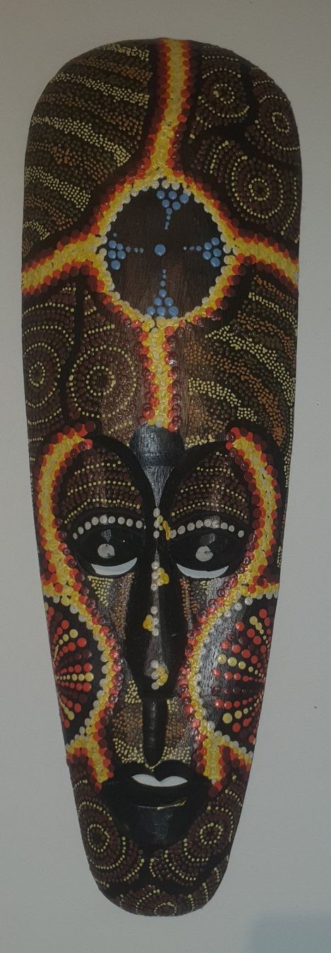 Internationale Kunst: Masque décoratif – Gebraucht aus Bellevue von beautiful-objects